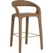 Atika 40.5 inch Milliken Cognac Barstool